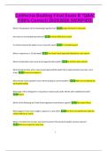 California Boating Final Exam B &ast;Q&A&ast;  &lpar;100&percnt; Correct&rpar; 2025&sol;2026 &vert;VERIFIED&vert; 