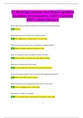 FL Boating License Cert Exam Updated  Question and Answers &lbrack;100&percnt; Correct&rsqb;  2025 Latest Version&excl; 