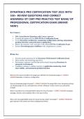 DYNATRACE PRO CERTIFICATION TEST 2025 WITH 550&plus; REVIEW QUESTIONS AND CORRECT ANSWERS&sol; DT CERT PRO PRACTICE TEST BANK&sol; DT PROFESSIONAL CERTIFICATION EXAM &lpar;BRAND NEW&excl;&rpar;