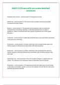 IAAO 112 Exam with verified detailed solutions