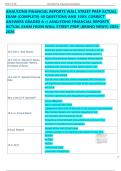 ANALYZING FINANCIAL REPORTS WALL STREET PREP ACTUAL  EXAM &lpar;COMPLETE&rpar; 40 QUESTIONS AND 100&percnt; CORRECT  ANSWERS GRADED A&plus;&sol; ANALYZING FINANCIAL REPORTS  ACTUAL EXAM FROM WALL STREET PREP &lpar;BRAND NEW&excl;&excl;&rpar; 2025 2026 