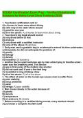 SCUBA Certification Exam Prep &ndash; Verified Questions & Answers for Entry-Level Diver Training &lpar;2025&rpar;&period;pdf