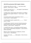 ABA 630 Exam Questions With Complete Solutions