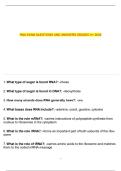 RNA EXAM QUESTIONS AND ANSWERS GRADED A&plus; 2025