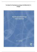 Test Bank For Psychopharmacology&comma; 3rd Edition By R&period; H&period; Ettinger All Chapters 1-12 fully Covered With Questions AND Solved Solutions With Rationales&period;
