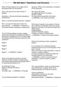 NU 623 Quiz 1 Questions and Answers