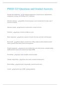 PHED 225 Questions and Graded Answers&period;