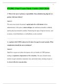 PN2002 Final Exam Study Guide &lpar;2025&sol;2026&rpar; 