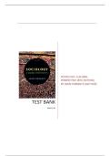 TEST BANK FOR Sociology&colon; A Global Perspective &lpar;8th Edition&rpar; by Joan Ferrante &lpar;Author&rpar; &lpar;All chapters covered&rpar; &lpar;Complete Guide&rpar; &lpar;Graded A&plus;&rpar;
