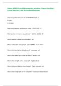 Airbus A220 Exam With complete solution&ndash; Expert Verified &vert;  Latest Version &vert; 100 Guaranteed Success