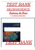 Test Bank for Neuroscience Exploring the Brain&comma; 4th Edition by Mark F&period; Bear&comma; Barry W&period; Connors&comma; Michael A&period; Paradiso &vert;Complete Answer Key for Each Chapter&period;