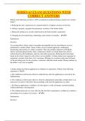 SERIES 63 EXAM QUESTIONS WITH CORRECT ANSWERS