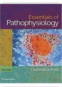 Test Bank for Essentials of Pathophysiology 4th Edition by Carol Porth &lpar;All Chapter complete 1-46&comma; A&plus; Rated&rpar;