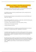 SERIES 63 MOST TESTED QUESTIONS WITH CORRECT ANSWERS