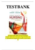 TEST BANK FOR PUBLIC HEALTH NURSING&colon; POPULATION-CENTERED HEALTH CARE IN THE COMMUNITY&comma; 10TH EDITION &vert;