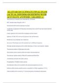 ALATTAR Q4 ULTIMATE FINAL EXAM &lpar;ACTUAL 2025&sol;2026&rpar; QUESTIONS WITH ACCURATE ANSWERS &vert; GRADED A&plus;