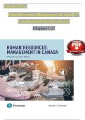 Test Bank - Human Resources Management in Canada&comma; 15th Edition by Gary Dessler&comma; Chapter 1-17 &vert; All Chapters with Answers and Rationales &vert; LATEST&period;
