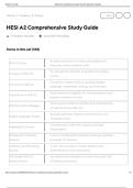 HESI A2 Comprehensive Study Guide