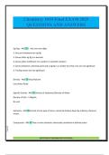 Chemistry 1010 Final EXAM 2025 QUESTIONS AND ANSWERS