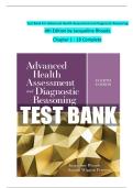 Complete Test Bank &ndash; Advanced Health Assessment and Diagnostic Reasoning &lpar;4th Edition by Jacqueline Rhoads & Sandra Wiggins Petersen&rpar; &vert; Verified 2025 Update