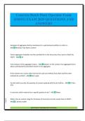 Concrete Batch Plant Operator Exam &lpar;FDOT&rpar; EXAM 2025 QUESTIONS AND ANSWERS