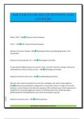 DJJ PAR EXAM 2025 QUESTIONS AND ANSWERS