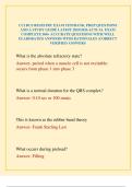 CCI RCS REGISTRY EXAM TESTBANK&comma; PREP QUESTIONS AND A STUDY GUIDE LATEST 2025&sol;2026 ACTUAL EXAM COMPLETE 500&plus; ACCURATE QUESTIONS WITH WELL ELABORATED ANSWERS WITH RATIONALES &lpar;CORRECT VERIFIED ANSWERS