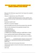 AATC CON 1200 EXAM 1 COMPLETE QUESTIONS AND CORRECT ANSWERS LATEST UPDATED