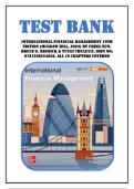 Test Bank for International Financial Management 10th Edition &lpar;McGraw Hill&comma; 2023&rpar; by Cheol Eun&comma; Bruce G&period; Resnick & Tuugi Chuluun&comma; Isbn no&semi; 9781266224058&comma; all 16 Chapters Covered