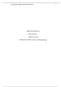 NURS 6501 WeeK 8 AssgnAnyanwuE 1 2025/2026 Latest Questions & Answers 100% Accurate Solutions For Guaranteed Success 