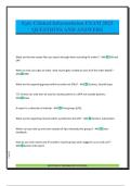 Epic Clinical Informatician EXAM 2025 QUESTIONS AND ANSWERS