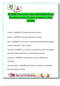 NCSSM Placement Test &ndash; 2025&sol;2026 &vert; 100&plus; Solved Definitions & Concepts in Algebra&comma; Functions&comma; Linear Systems&comma; Inequalities&comma; Exponents & Sequences