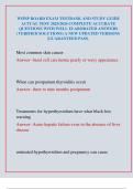 WHNP BOARD EXAM TESTBANK AND STUDY GUIDE ACTUAL TEST 2025&sol;2026 COMPLETE ACCURATE QUESTIONS WITH WELL ELABORATED ANSWERS &lpar;VERIFIED SOLUTIONS&rpar; A NEW UPDATED VERSIONS &vert;GUARANTEED PASS&period;