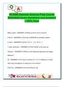 NCSSM Summer Science Prep Course &ndash; 2025&sol;2026 &vert; 100&plus; Solved Questions on Scientific Notation&comma; Metric Conversions&comma; Periodic Table&comma; Chemical Formulas & Ion Naming