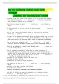 CLC 056 Analyzing Contract Costs Study Guide&sol;80  Questions And Answers&sol;100&percnt; Correct