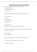 GNRS 5669 EXAM 4 QUESTIONS AND ANSWERS