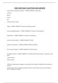 GNRS 5669 EXAM 3 QUESTIONS AND ANSWERS
