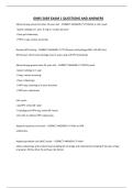GNRS 5669 EXAM 1 QUESTIONS AND ANSWERS