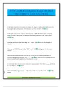 FOA CFOT Certification Exam v11 2025 QUESTIONS AND ANSWERS