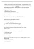 FSE2061 THANATOLOGY FINAL STUDY GUIDE EXAM QUESTIONS AND ANSWERS
