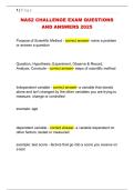 NAS2 CHALLENGE EXAM QUESTIONS  AND ANSWERS 2025