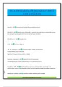 HCA 100 RAI EXAM 2025 QUESTIONS AND ANSWERS
