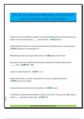 HVAC Gas Heat certification EXAM 2025 QUESTIONS AND ANSWERS