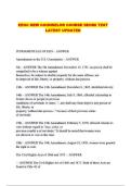 DEOMI PACKAGED EXAMS&colon; QUESTIONS AND COMPLETE VERIFIED ANSWERS