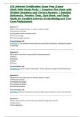 ISA Arborist Certification Exam Prep &lbrack;Latest 2025&sol;2026 Study Pack&rsqb; &vert; Complete Test Bank with Verified Questions and Correct Answers &vert; Detailed Rationales&comma; Practice Tests&comma; Quiz Bank&comma; and Study Guide for Certified Arborist Credentialing and Tree Care Profes