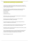 AAMCN EXAM LATEST 2025 QUESTIONS WITH 100&percnt; VERIFIED SOLUTIONS&excl;&excl;