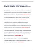 CLM 023 ABILITYONE QUESTIONS AND WELL DETAILED ANSWERS&vert;&vert; LATEST UPDATED 2025&sol;2026