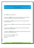 JSO EXAM 2025 QUESTIONS AND ANSWERS