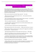 Introduction to Psychology C180 Exam &vert;51 Questions & Answers