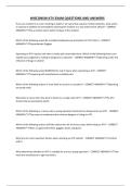 WISCONSIN ATV EXAM QUESTIONS AND ANSWERS